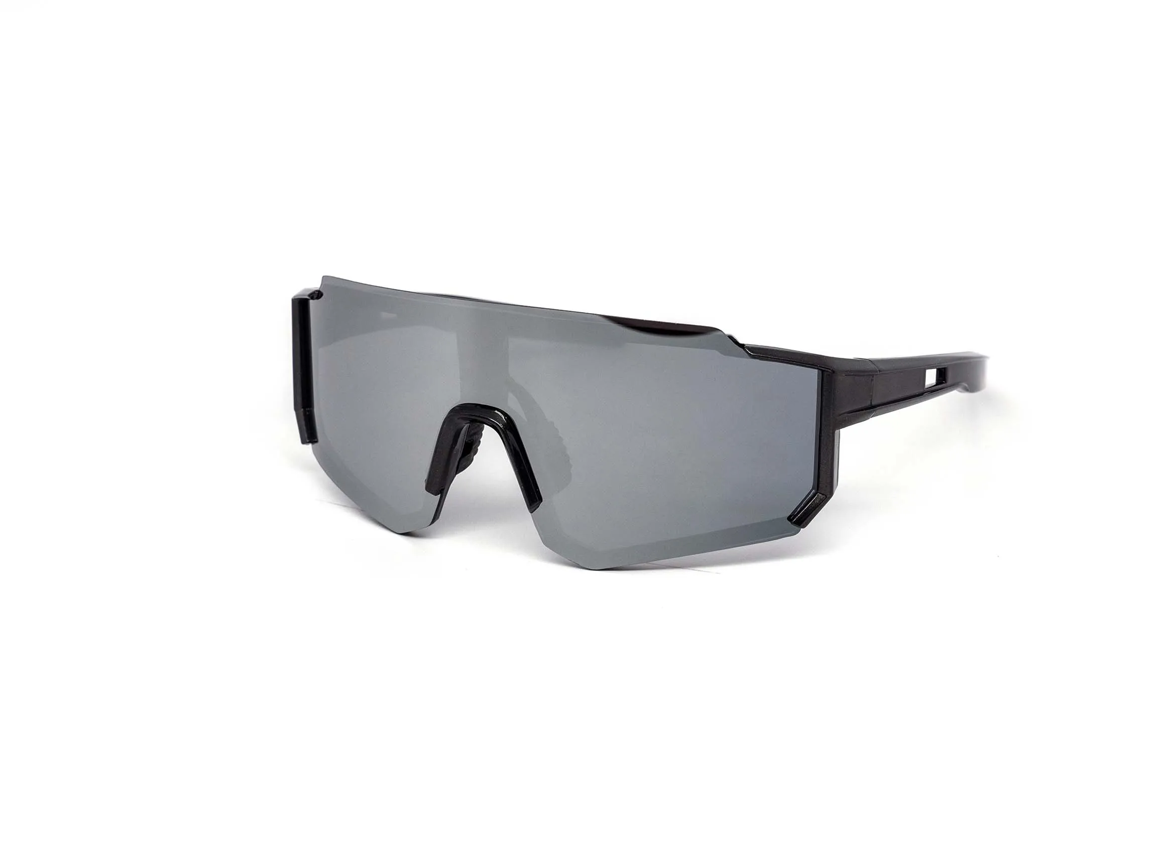 12 Pack: Future Sports Shield Performance Burnt Mirror Wholesale Sunglasses