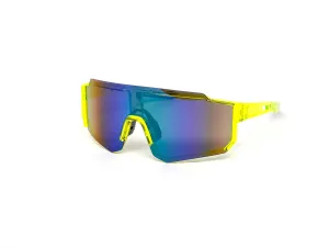 12 Pack: Future Sports Shield Performance Burnt Mirror Wholesale Sunglasses