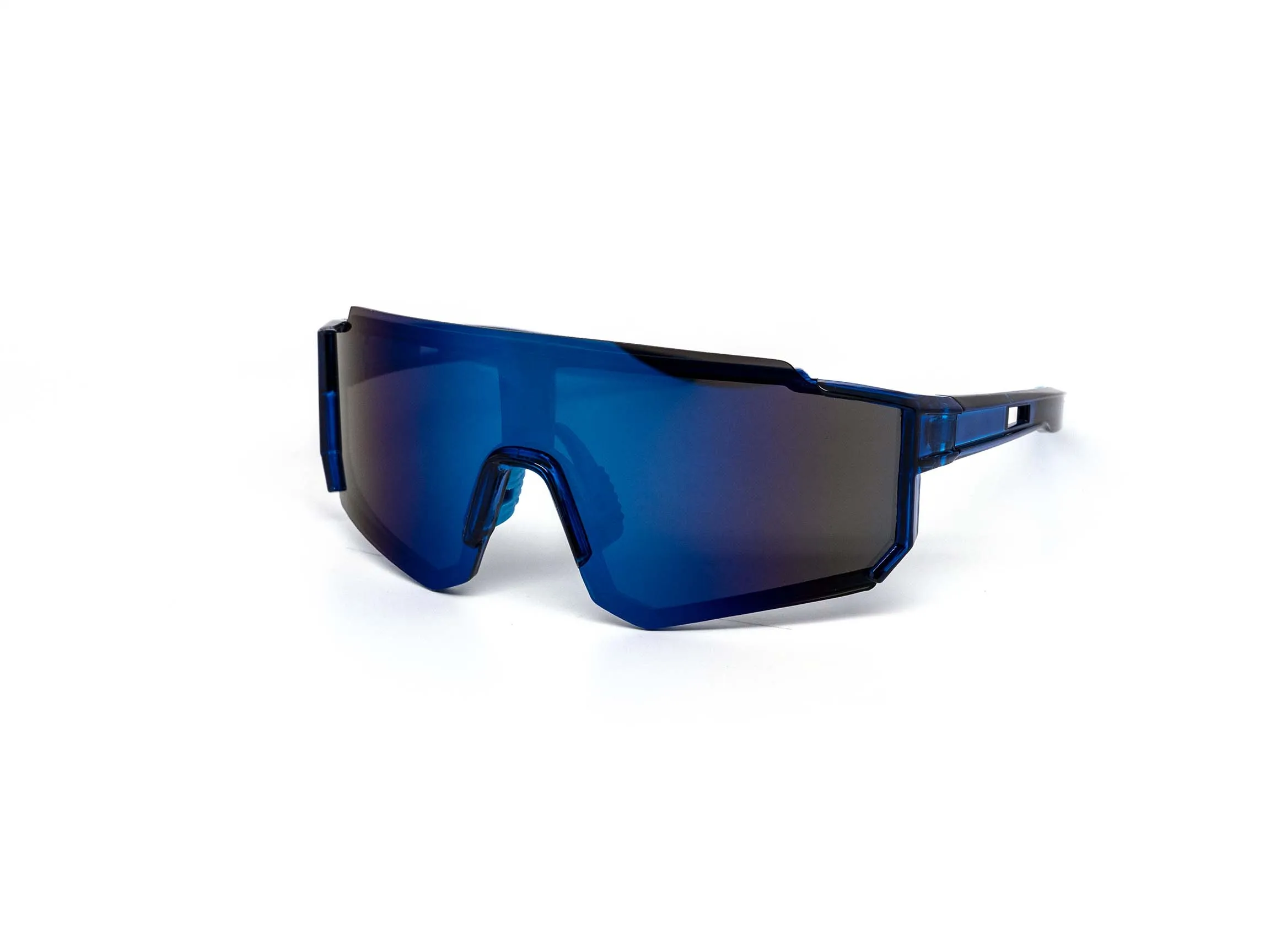 12 Pack: Future Sports Shield Performance Burnt Mirror Wholesale Sunglasses