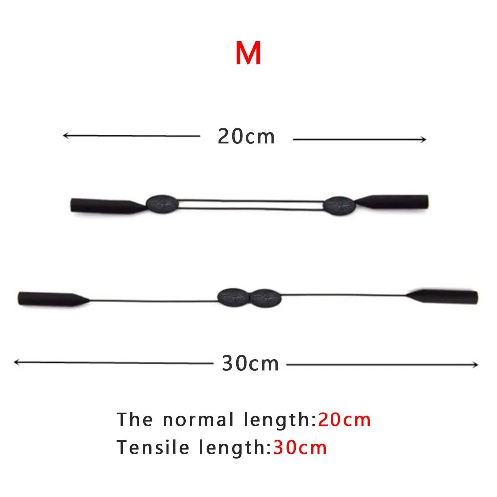 1Piece Elastic Silicone Eyeglasses Straps Sunglasses