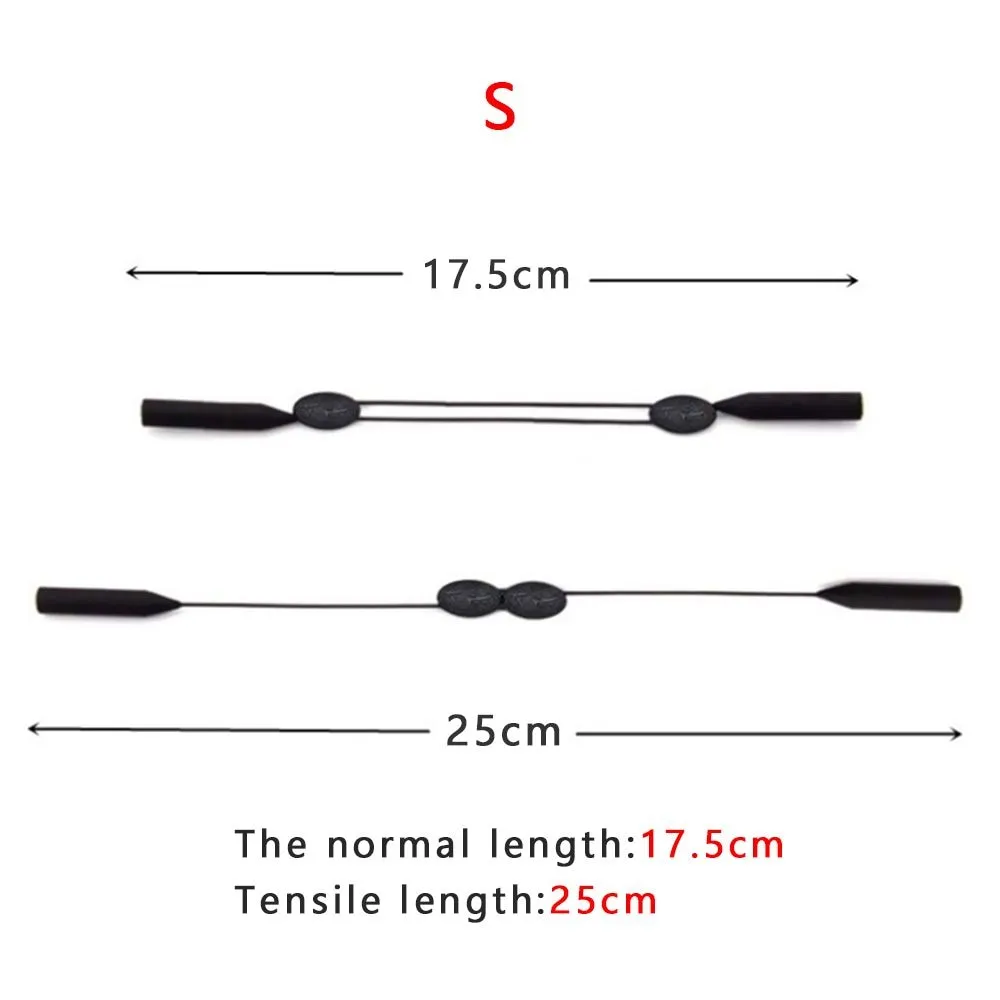 1Piece Elastic Silicone Eyeglasses Straps Sunglasses