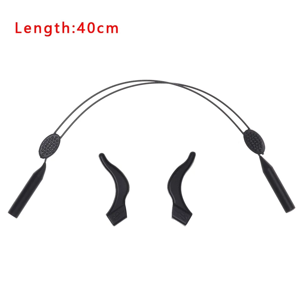 1Piece Elastic Silicone Eyeglasses Straps Sunglasses
