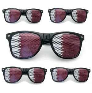 5 Pcs - Qatar Flag Sunglasses