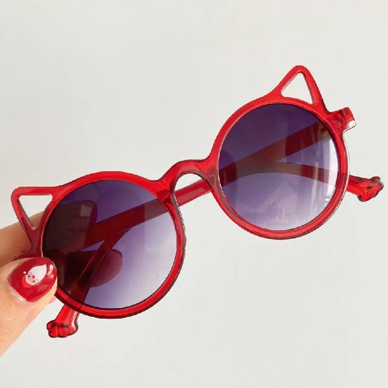 Adorable Cat Ear Sunglasses Perfect Party Accessories for Kids