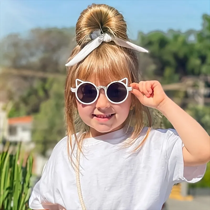 Adorable Cat Ear Sunglasses Perfect Party Accessories for Kids