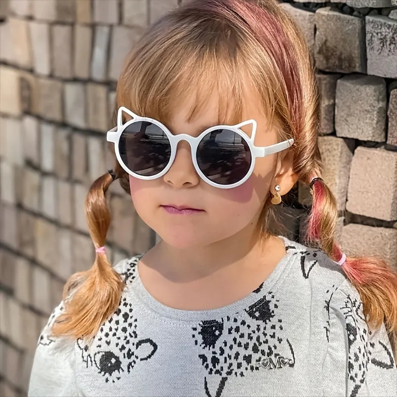 Adorable Cat Ear Sunglasses Perfect Party Accessories for Kids