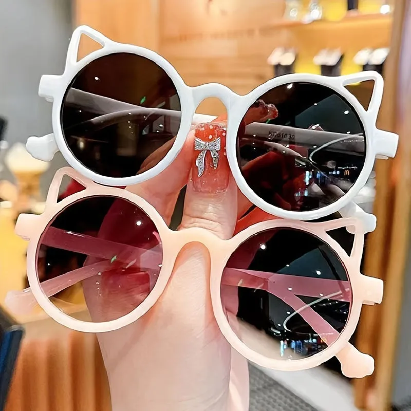 Adorable Cat Ear Sunglasses Perfect Party Accessories for Kids