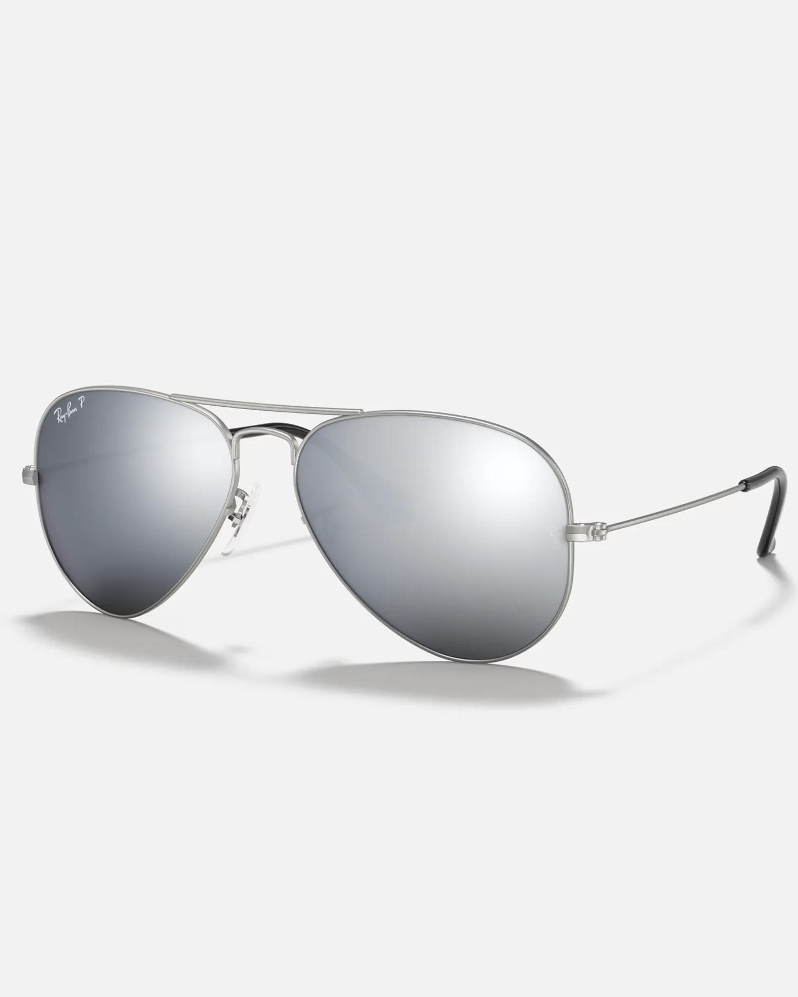 Aviator Metal Sunglasses in Grey