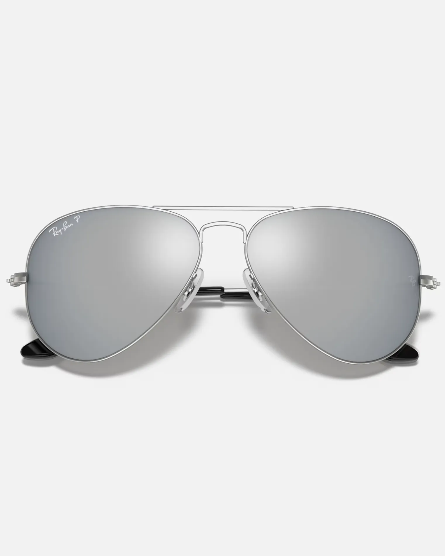Aviator Metal Sunglasses in Grey
