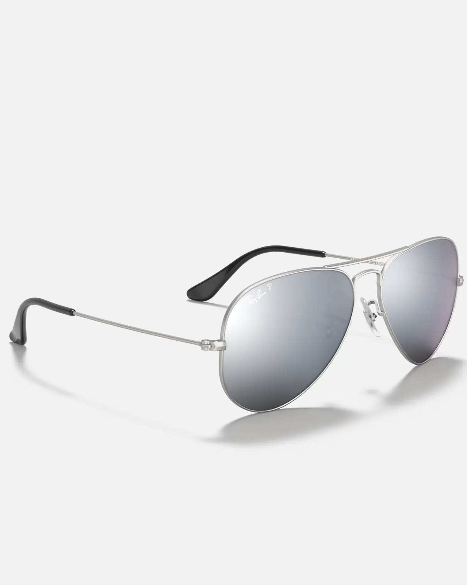 Aviator Metal Sunglasses in Grey