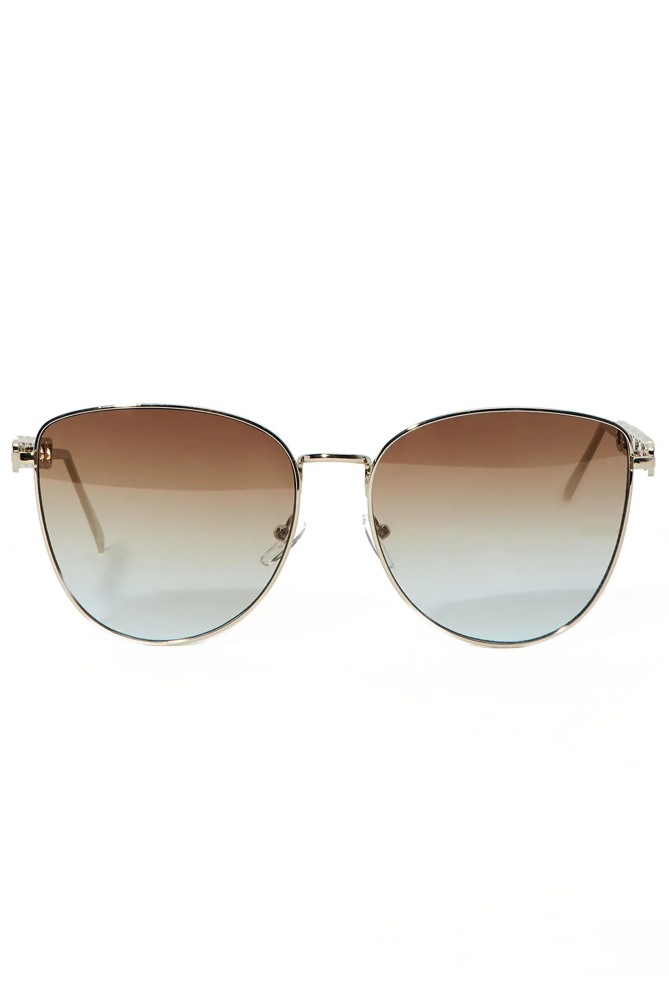 Baby You Got Me Hooked Sunglasses - Brown/combo
