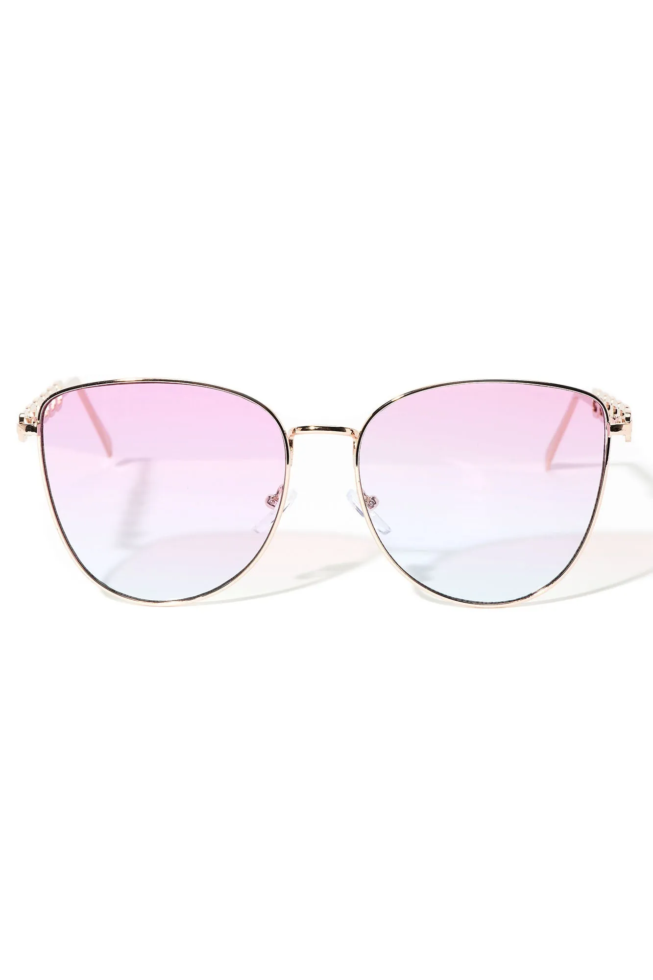 Baby You Got Me Hooked Sunglasses - Pink/combo