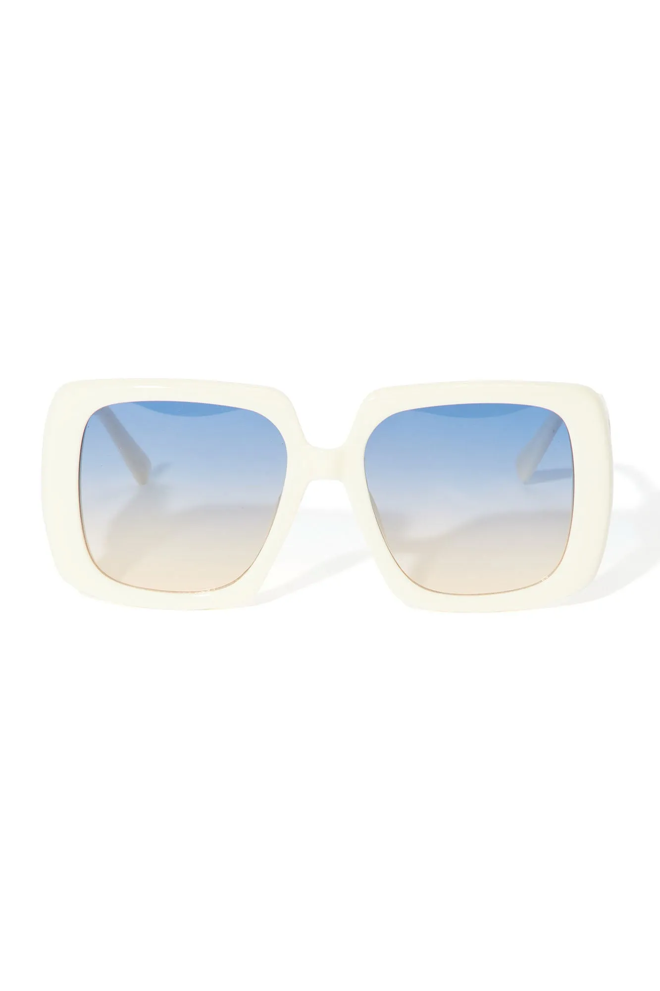 Back In The Groove Sunglasses - Beige