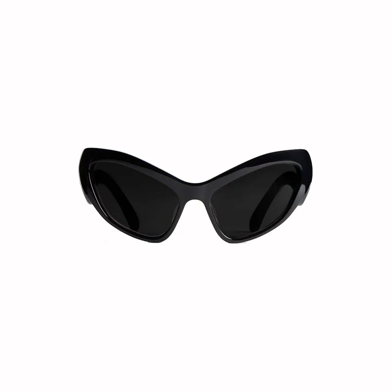 Balenciaga Womens Hamptons Cat Sunglasses Black