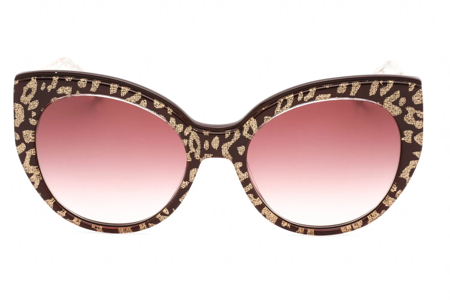 Bebe BB7231 Sunglasses BURGUNDY ANIMAL / Bordeaux Gradient Women's