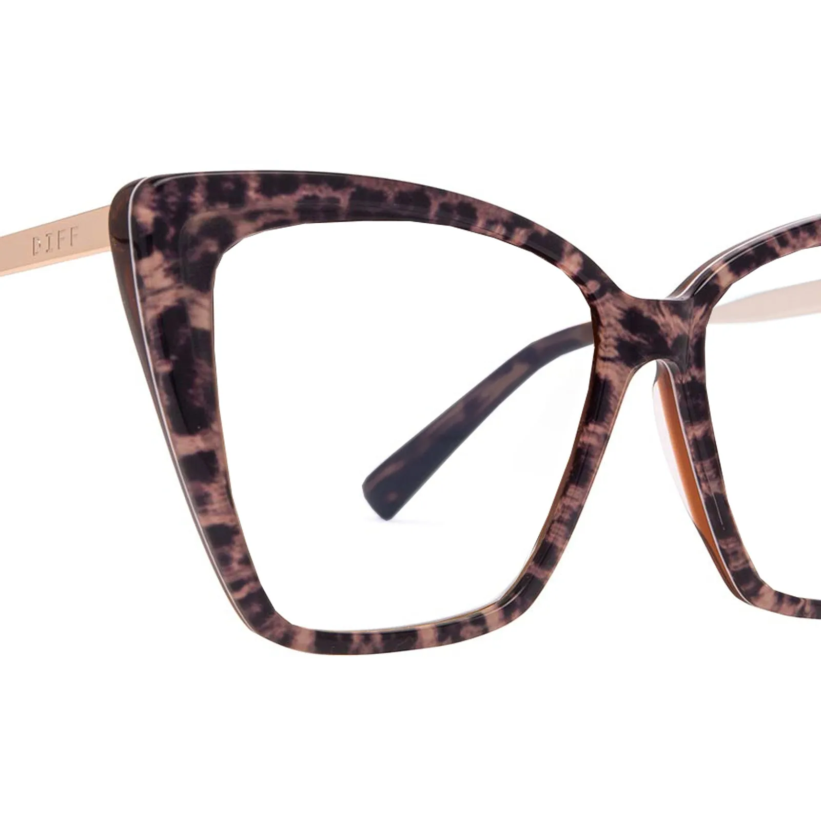 BECKY II - LEOPARD TORTOISE   PRESCRIPTION GLASSES