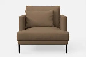 Bisceglie Armchair Stone Leather