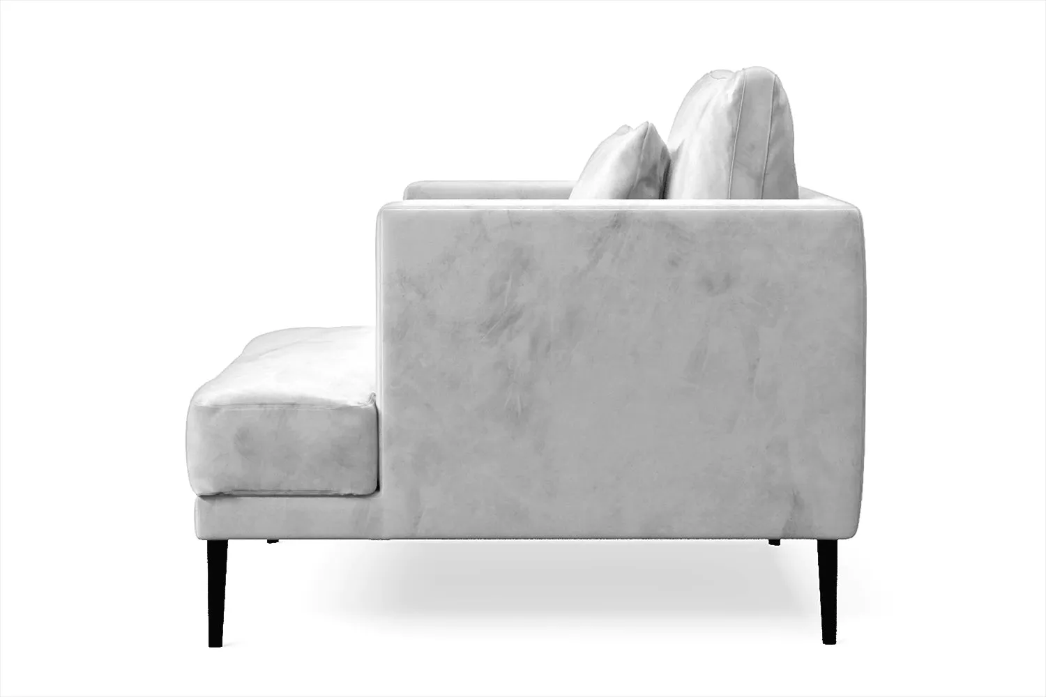 Bisceglie Armchair White Velvet