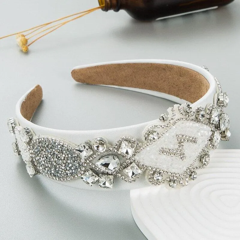 Botanica Sparkling Rhinestone Hair Hoops: Glamorous Accessories for Trendsetting Women and Teens