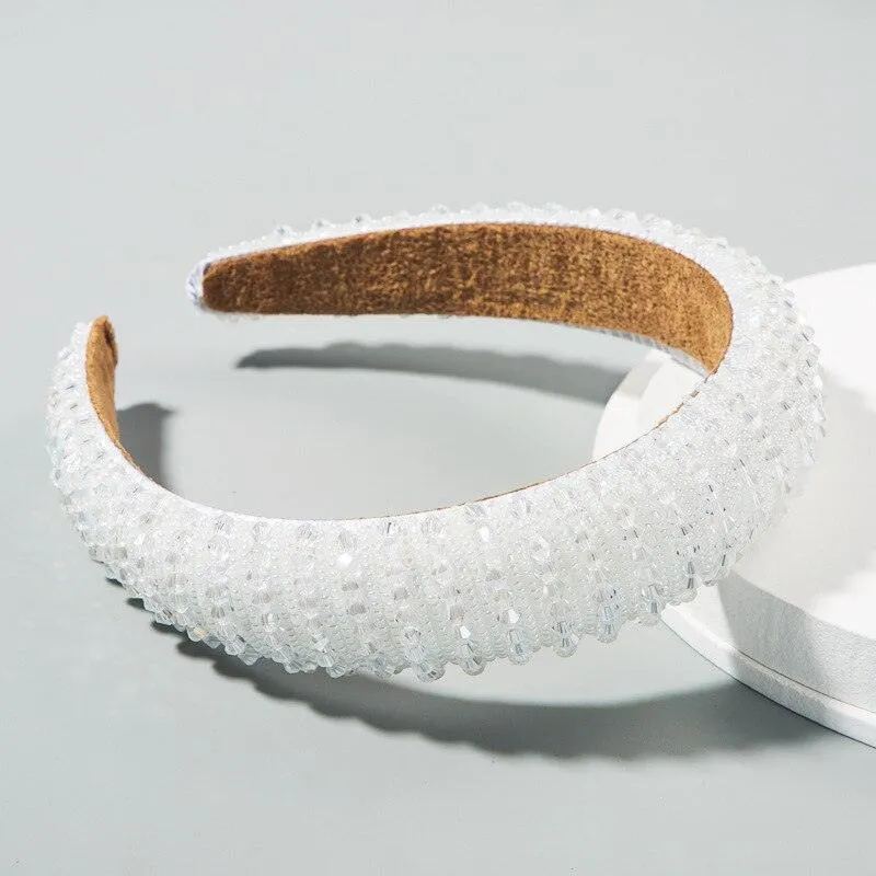 Botanica Sparkling Rhinestone Hair Hoops: Glamorous Accessories for Trendsetting Women and Teens