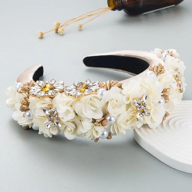 Botanica Sparkling Rhinestone Hair Hoops: Glamorous Accessories for Trendsetting Women and Teens
