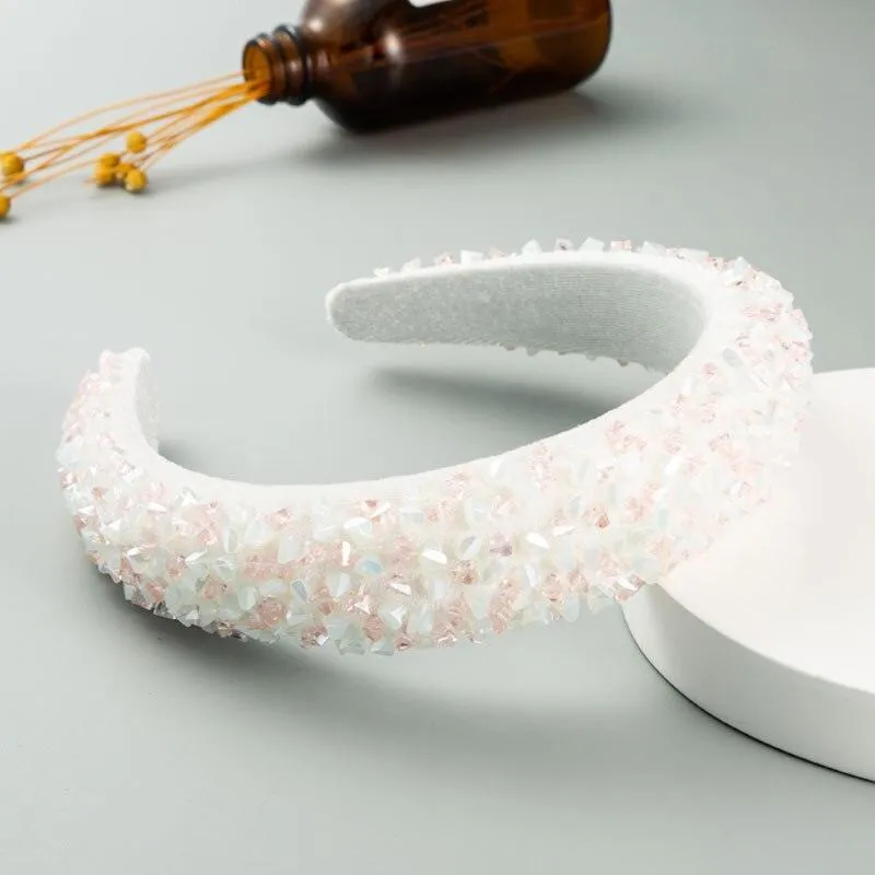 Botanica Sparkling Rhinestone Hair Hoops: Glamorous Accessories for Trendsetting Women and Teens
