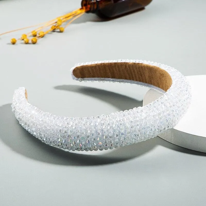 Botanica Sparkling Rhinestone Hair Hoops: Glamorous Accessories for Trendsetting Women and Teens