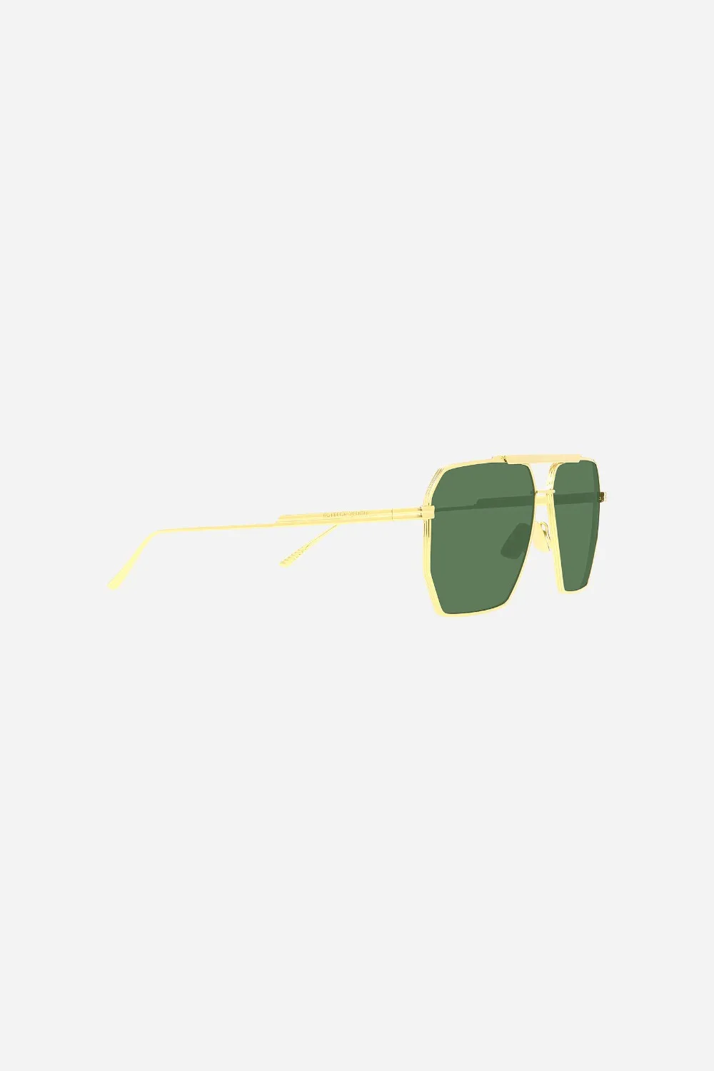 Bottega Veneta Gold Square Frame Aviators - Bv1012s-004 60