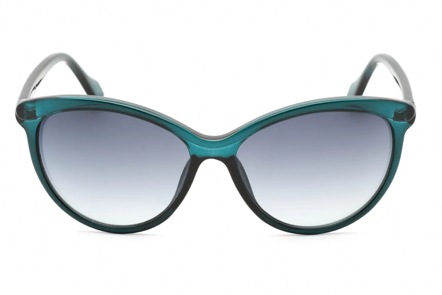 Calvin Klein Retail CK19534S Sunglasses Crystal Teal / Grey Gradient Women's