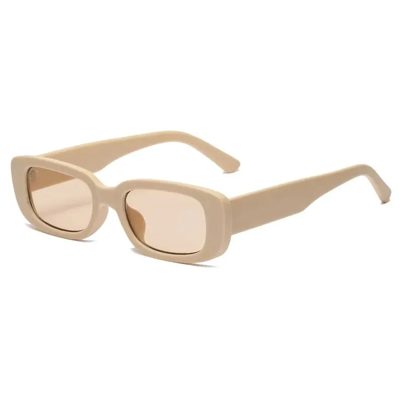 Candy Color Rectangle Sun Glasses