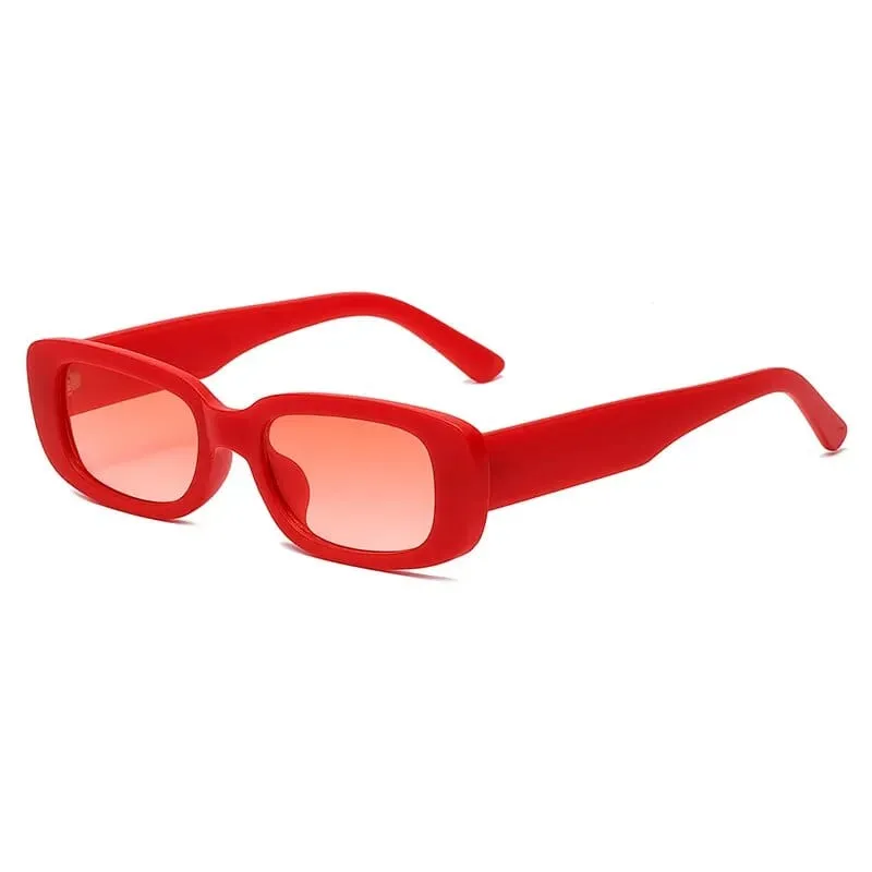 Candy Color Rectangle Sun Glasses