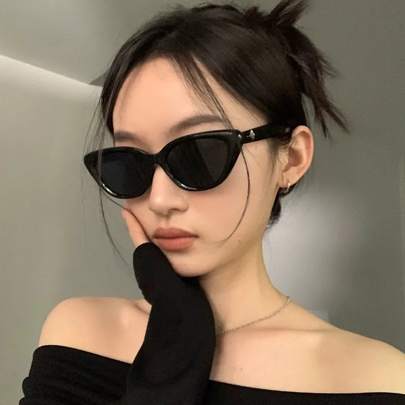 Cat Eye Face Slimming Fancy Sunglasses