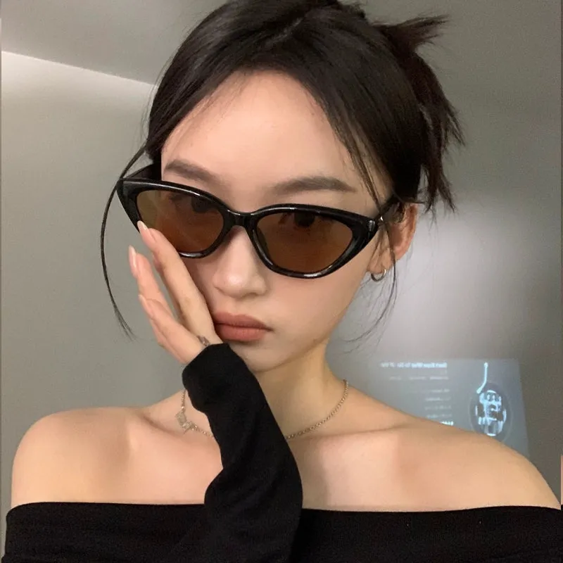 Cat Eye Face Slimming Fancy Sunglasses