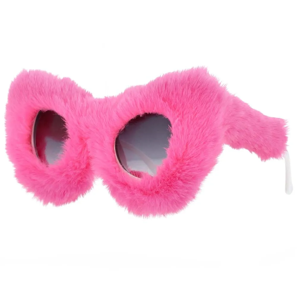 CCspace Women's Full Rim Velvet/Resin Cat Eye Sunglasses 54190