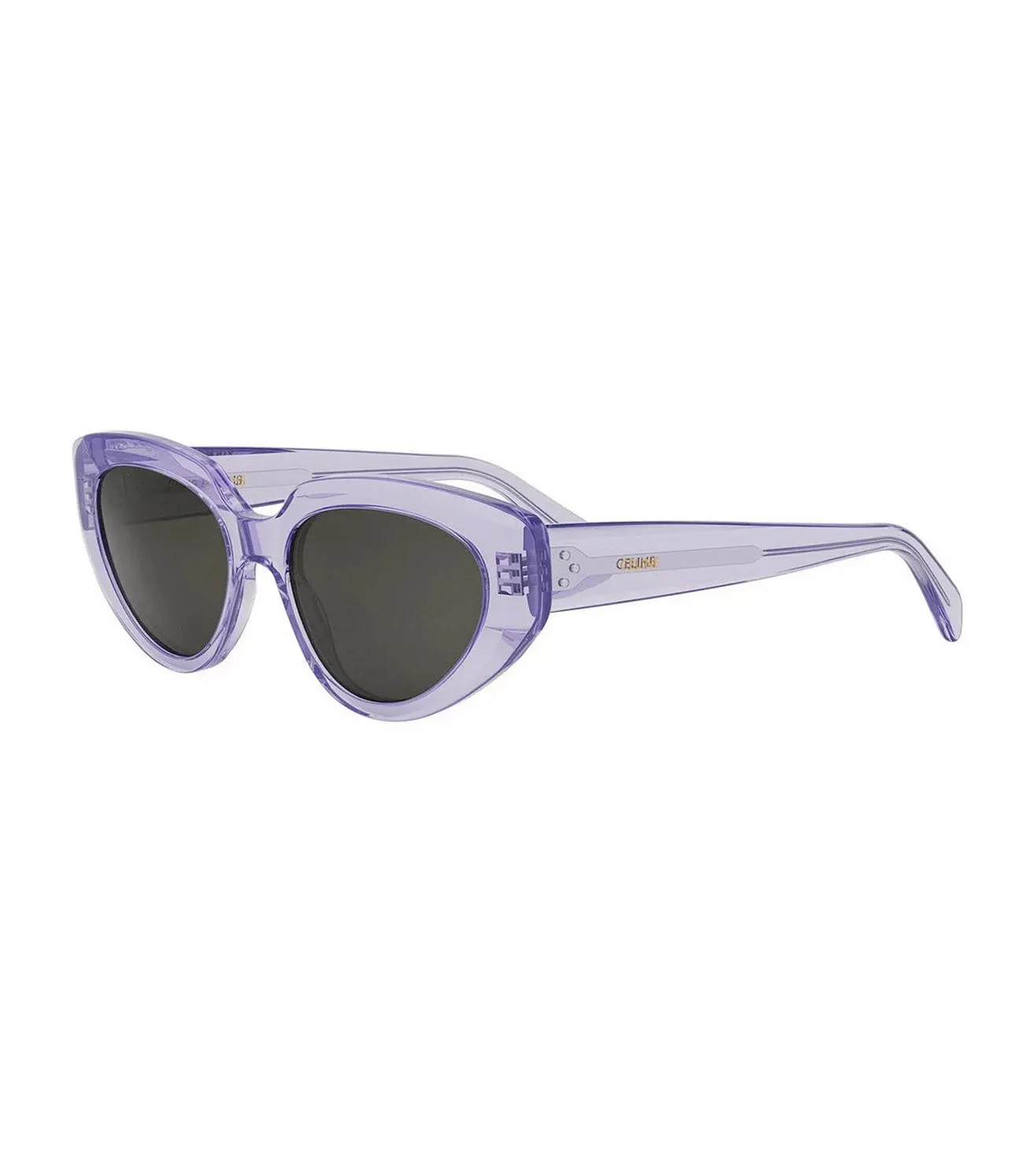 Celine Women's Grey Cat-Eye Sunglasses