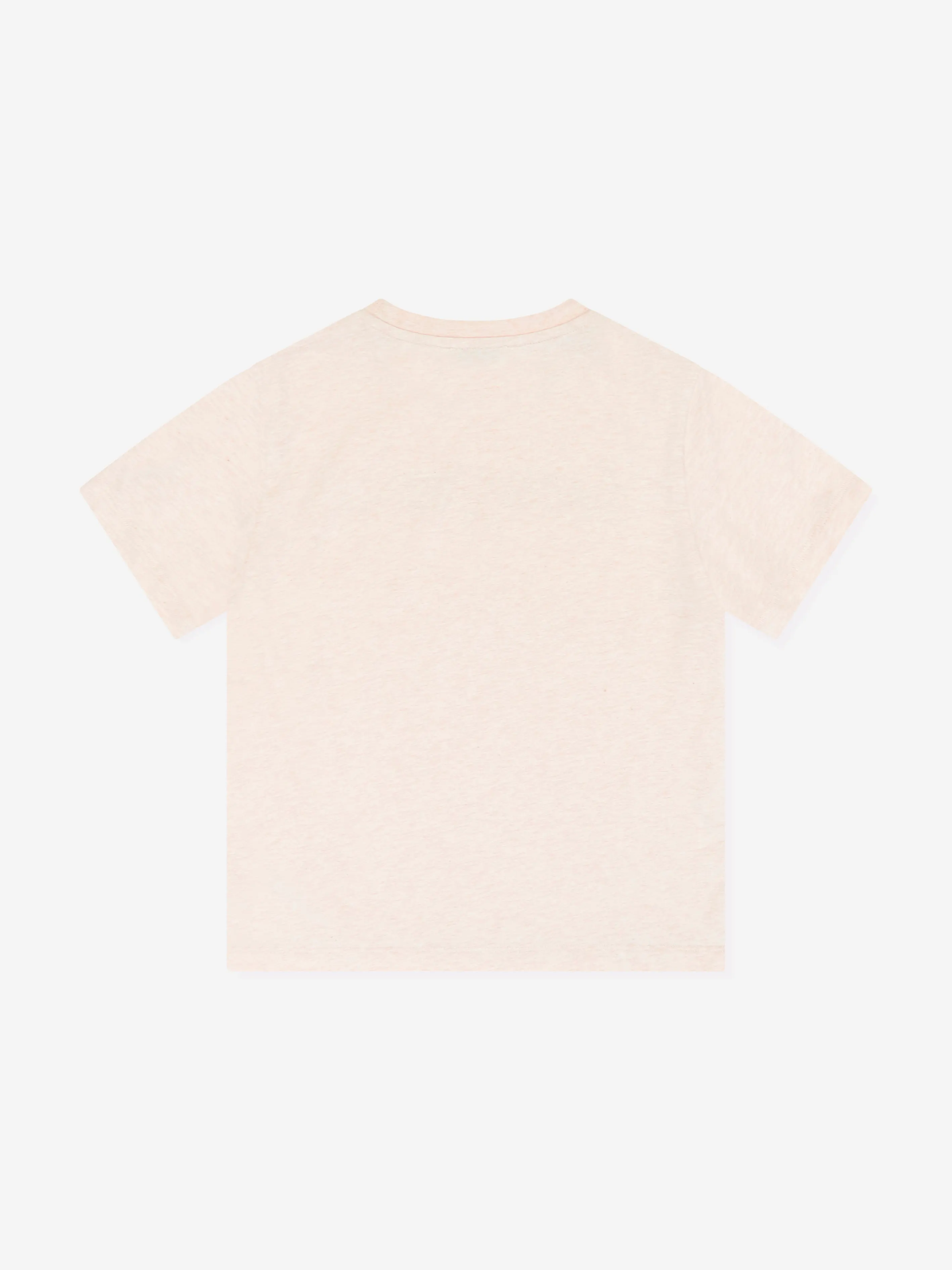 Etro Girls Floral Logo T-Shirt in Beige