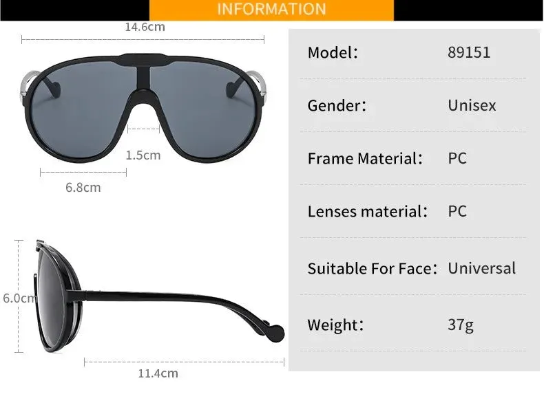 Fashion Vintage Round  Sunglasses