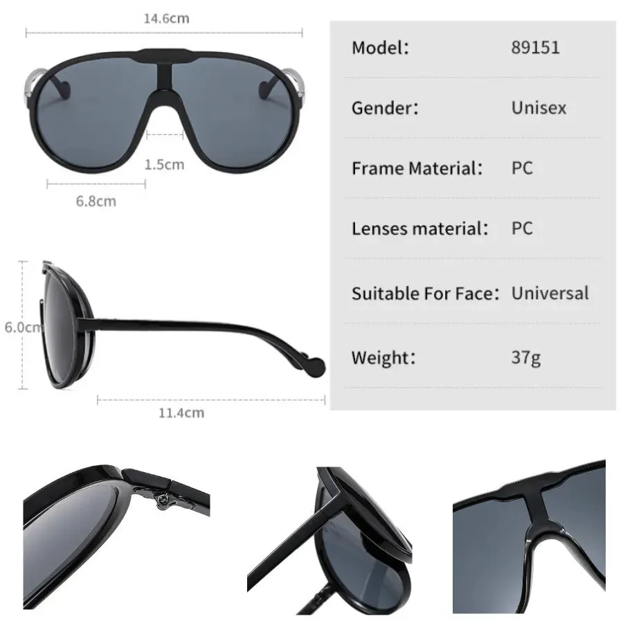 Fashion Vintage Round  Sunglasses