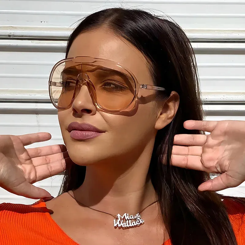 Fashion Vintage Round  Sunglasses