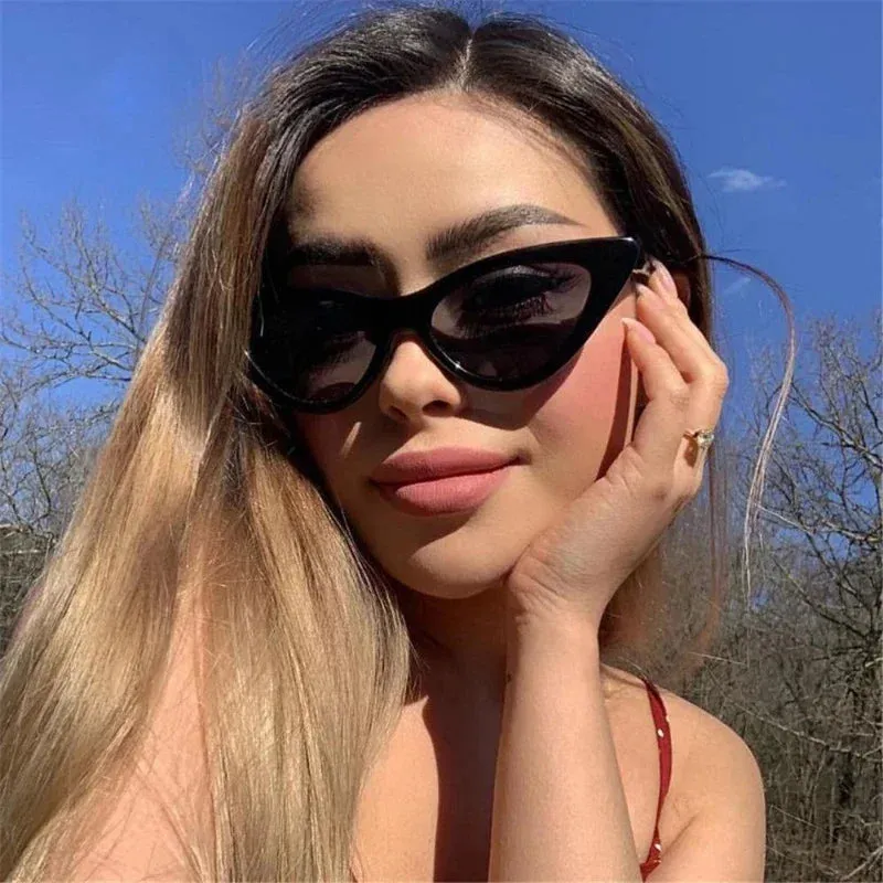 Fashion Women's Luxury Cat Eye Sunglasses UV400 Vintage Shades