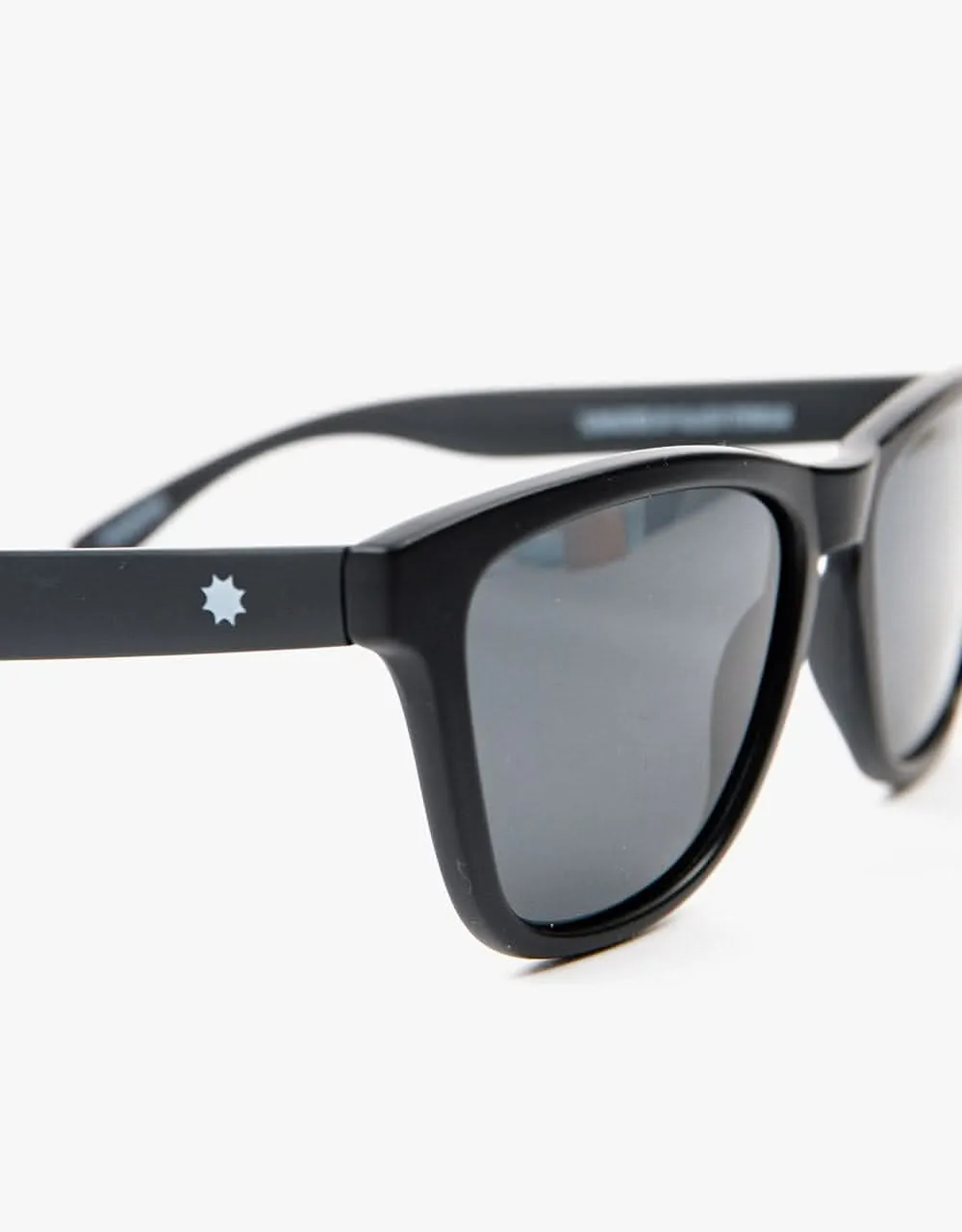 Glassy Sunhater Deric Polarized Sunglasses - Matte Black