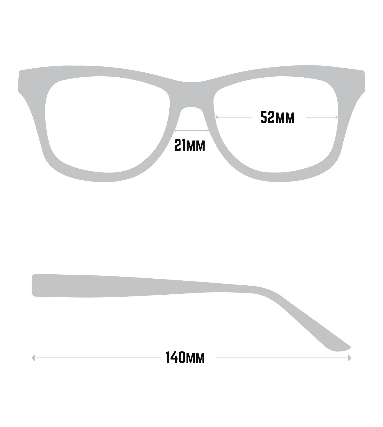 Guy Laroche Men's Black Wayfarer Sunglasses