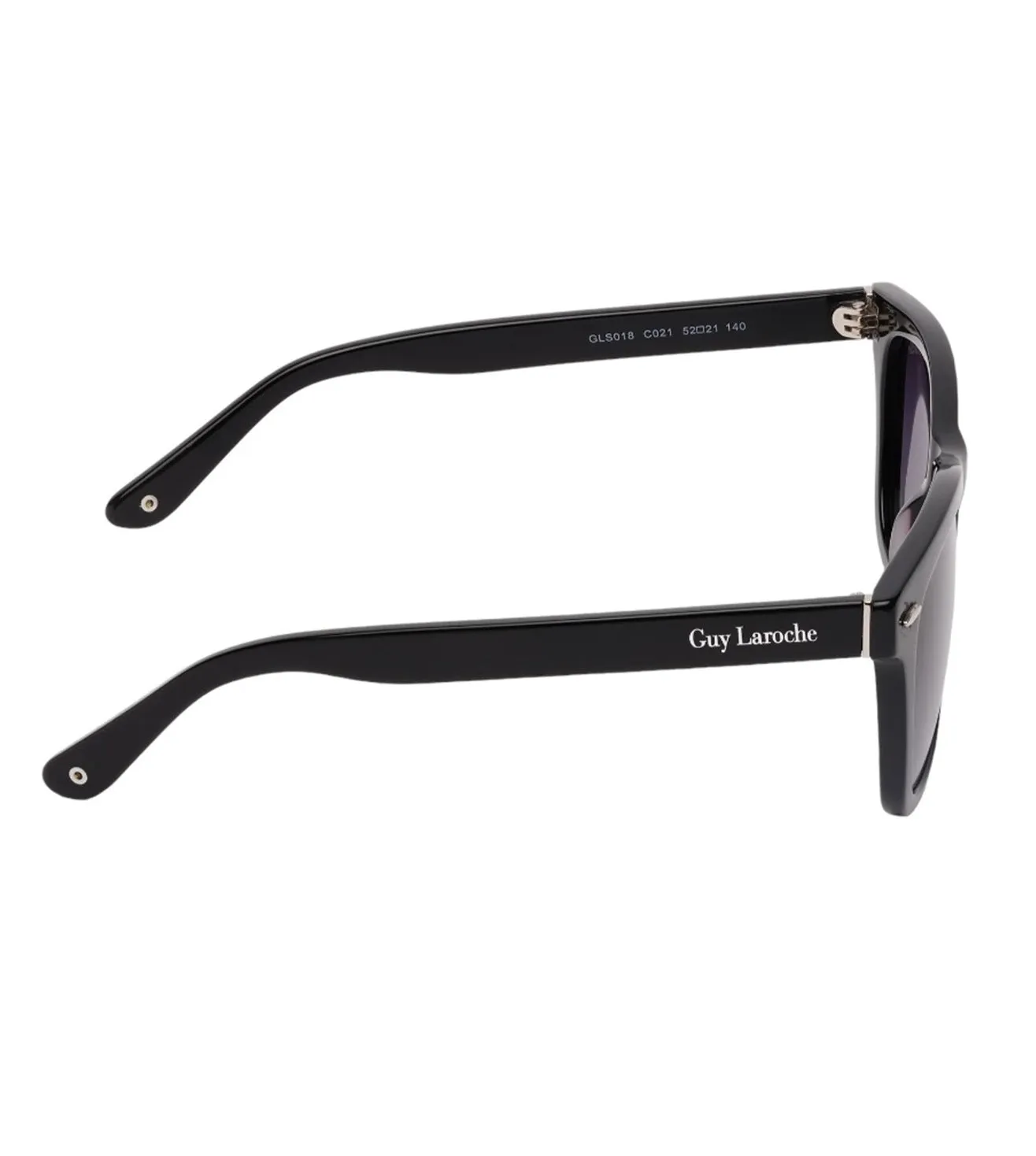 Guy Laroche Men's Black Wayfarer Sunglasses