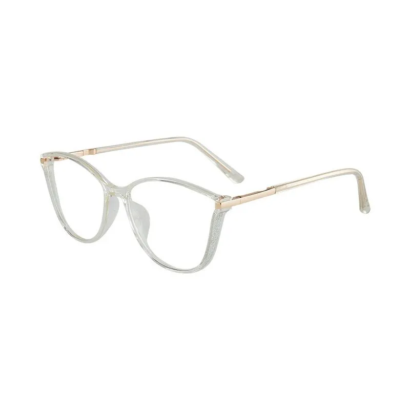 Hotony Women's Full Rim TR 90 Resin Cat Eye Frame Eyeglasses 7041