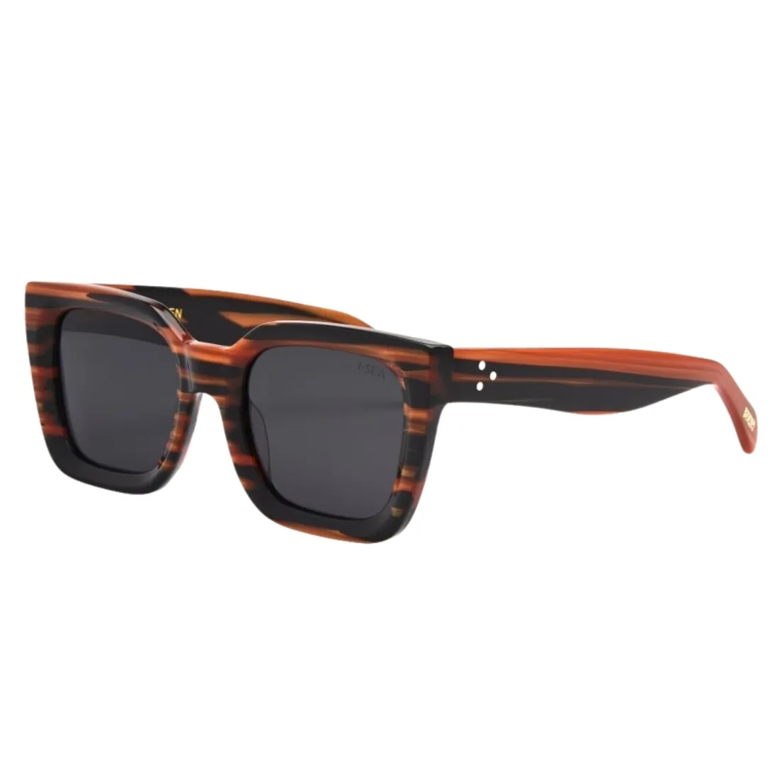 I-Sea Alden Sunglasses - Tigers Eye/Smoke Polarised