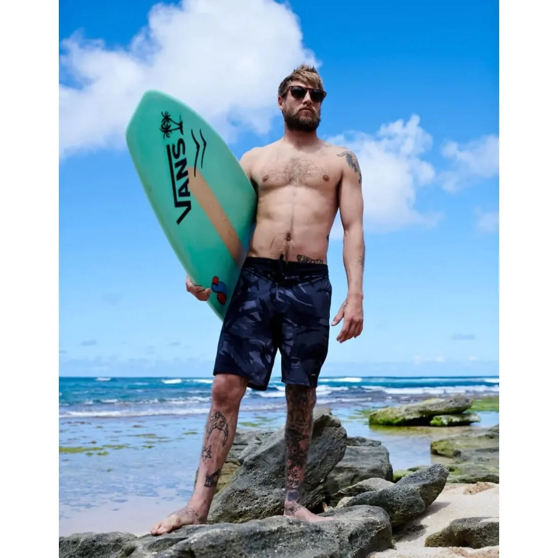 I-Sea Swell Round Polarised Sunglasses - Honey Tortoise/Smoke Polarized Lens