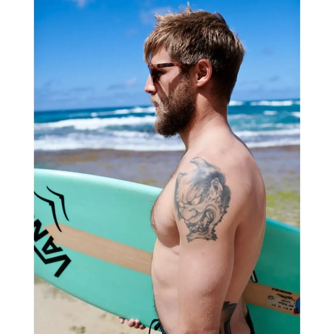 I-Sea Swell Round Polarised Sunglasses - Honey Tortoise/Smoke Polarized Lens