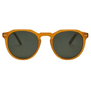 I-Sea Watty Round Polarised Sunglasses - Sunshine/Green Polarized Lens
