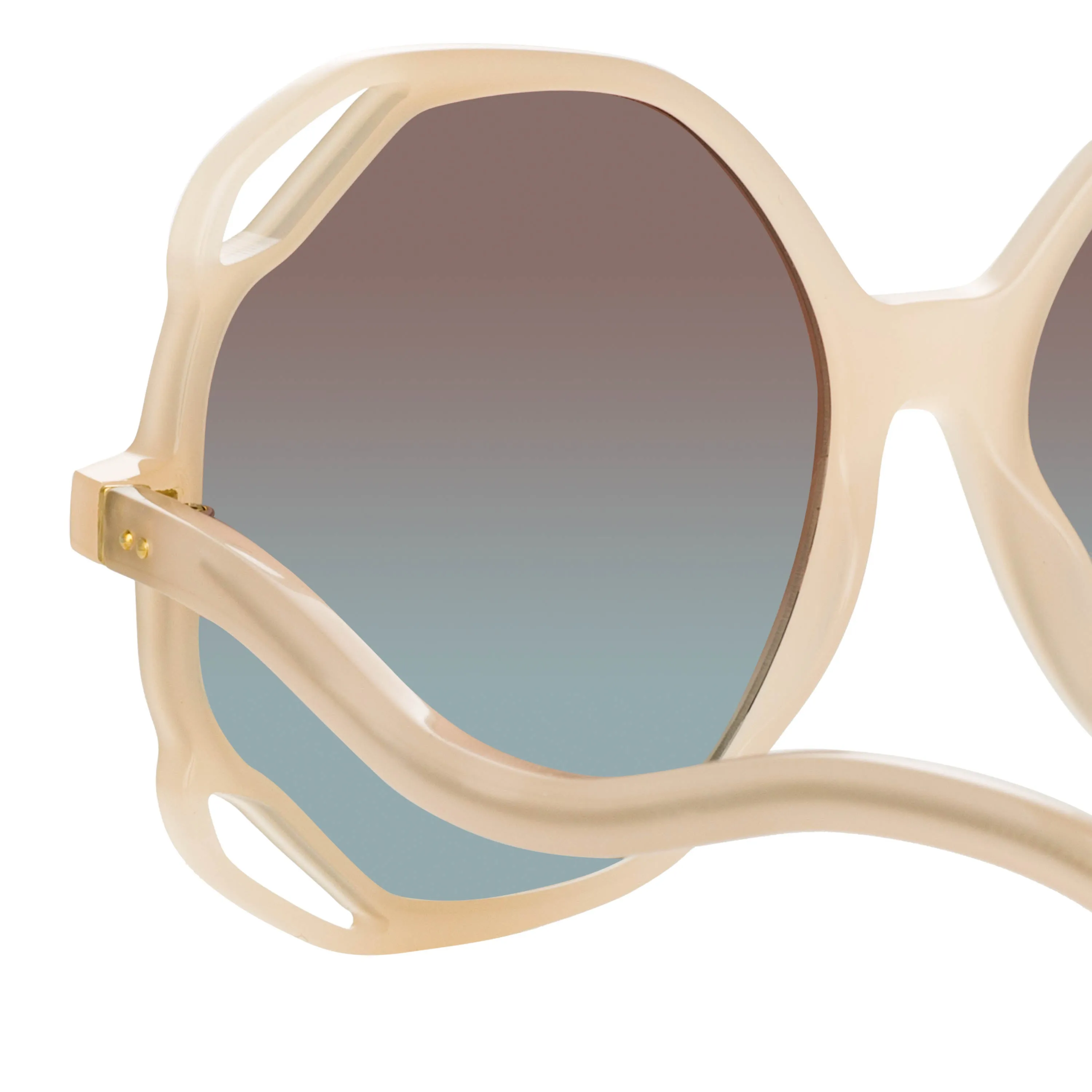 Jerry Oversized Sunglasses in Pink