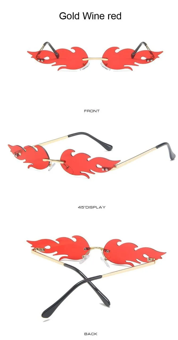 Josie Flame Sunglasses